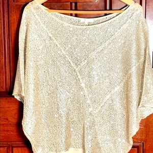 Sequins dolman top. Worn once for photoshoot